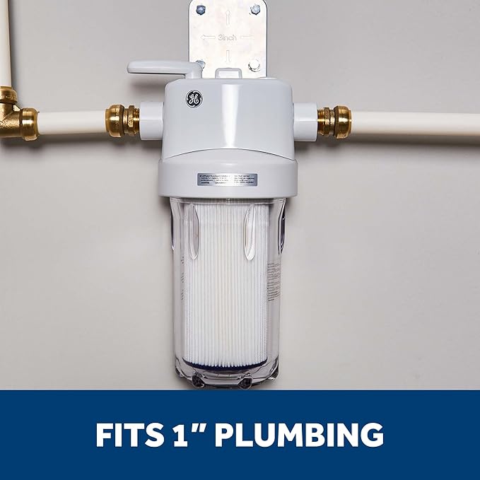 GE Whole House Water Filtration System, Rust & More, Install Kit & Accessories - Image 5