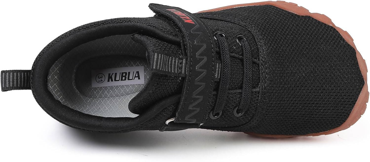 KUBUA Kids Barefoot Shoes Boys Girls Sneakers Naturally Splay Shoes Toddler Little Big Kid