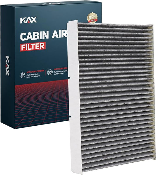 KAX Cabin Air Filter,CF8644A Replacement for VW Beetle1998-2010,Jetta1993-2005, Passat 2001-2005,Golf 1993-2006,TT Quattro 2000-2006,Cabrio w/Activated Carbon Passenger Compartment Air Filter