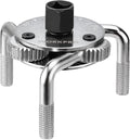 WORKPRO Adjustable Oil Filter Wrench, Universal 3"–5-1/2" Heavy Duty 3-Jaw Oil by WORKPRO