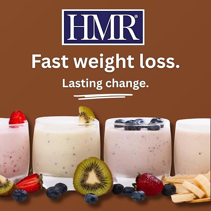 HMR 70 Plus Chocolate Shake & Pudding Mix | Meal Replacement Powder | Lactose-Free | 15g Protein | Supports Healthy Weight Loss | Easy to Make | Low Calorie | 21 Single Serving Packets-FlexoryFit