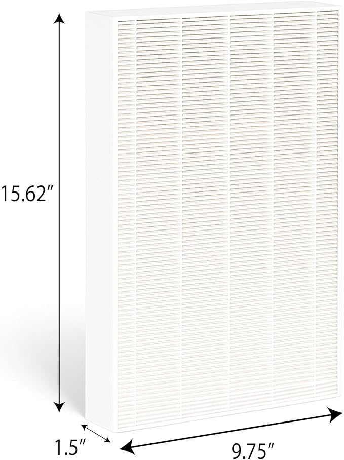 Nispira KC-850U KC850U H13 HEPA Filter Replacement for Sharp Air Purifier KC-850U Part FZ-C100HFU, 2 Packs
