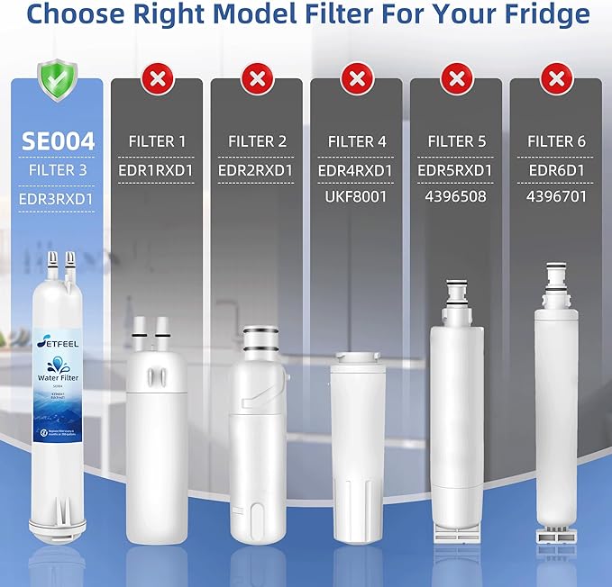 9083 Water Filter Replacement For Kenmore Refrigerator, Compatible with Kenmore 460 9083, 9030, Edr3rxd1, 4396841, 4396710, Coldspot 106 Water Filter Replacement 1 Pack, SETFEEL