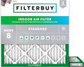 Filterbuy 17x17x1 Air Filter MERV 8 Essential Dust & Allergy Defense, by Filterbuy