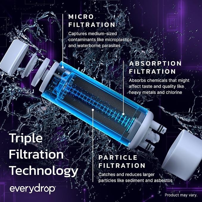everydrop by Whirlpool Ice and Water Refrigerator Filter 1, Single-Pack - Image 3