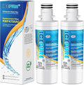 ICEPURE ADQ747935 Replacement for LG LT1000P MDJ64844601, Kenmore Elite 46 9980, ADQ74793501 LT1000PC LT1000 ADQ74793502, LMXC23796S, LMXS28626S, LFXS26973D Refrigerator Water Filter, 2PACK
