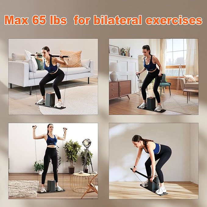 SR3 Smart Home Gym，Portable & Foldable Strength Training Cube Machine for Full Body Workouts，All-in-One Resistance Training Fitness Equipment for Home Use
