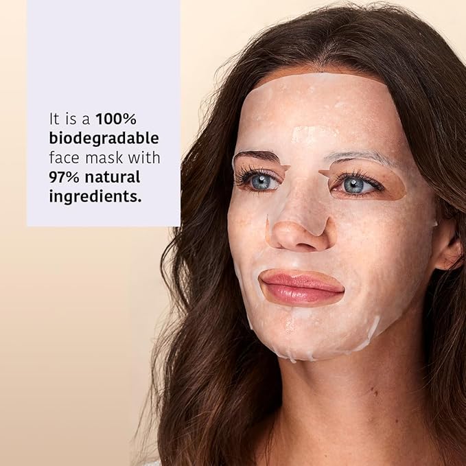 IROHA NATURE Firming & Anti-Aging Tissue Face Mask with Phyto Retinol (Bakuchiol) & Peptides (Pack of 15) | Improves Firmness & Elasticity | Results in 15 Minutes | Cruelty-Free-FlexoryFit