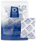 Dry & Dry 50 Gram [5 Packets] Silica Gel Packets Desiccants, Silica Packets - Rechargeable Silica Gel Packs, Desiccants Packets, Silica Gel
