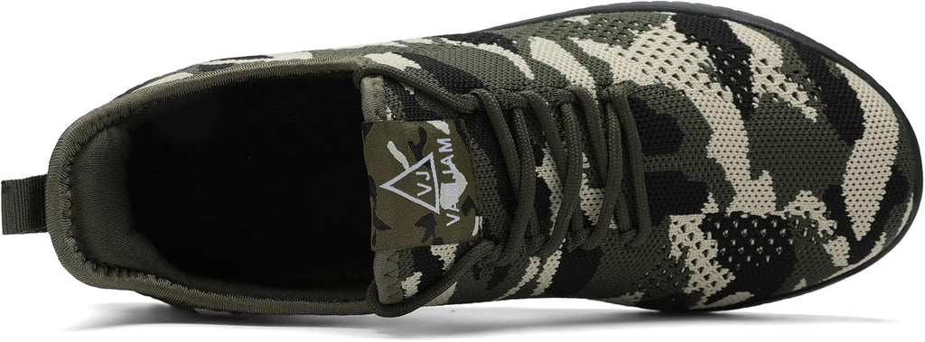 VAMJAM Men's Running Shoes Ultra Lightweight Breathable Walking Shoes Non Slip Athletic Fashion Sneakers Mesh Workout Casual Sports Shoes