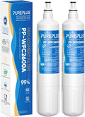 PUREPLUS 4204490 Replacement For Sub Zero, Sub-Zero 4204490, 4290510 Refrigerator Water Filter, 2 Pack