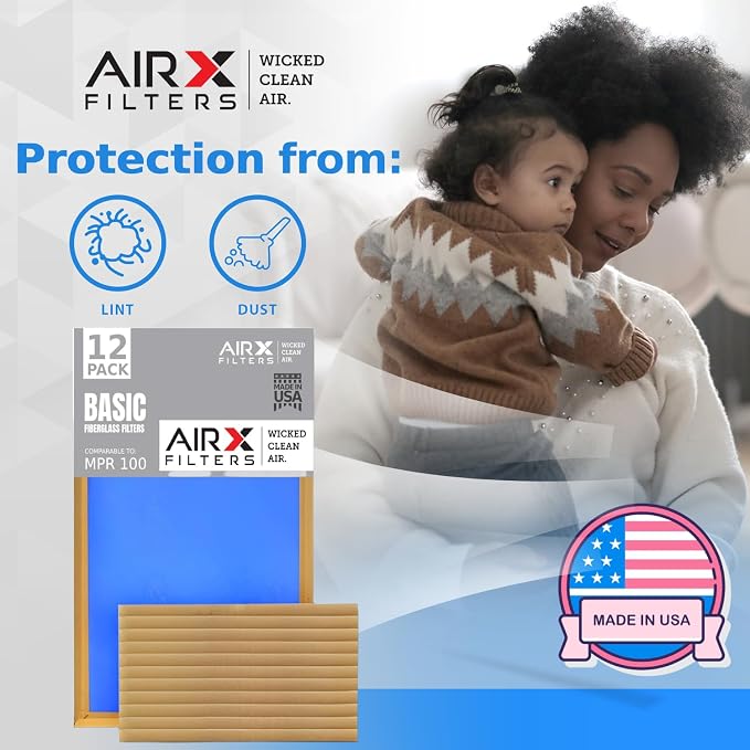 14x20x1 Air Filter Comparable to MPR 100 Basic Economy Furnace Filters - Image 5