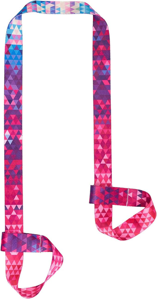 ZOOEASS Yoga Mat Strap, Adjustable Durable Yoga Mat Carrier & Stretching Strap, Multiple Color Choices-FlexoryFit