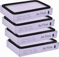 HEPA Filter Replacement for Kenmore EF-2, 86880, 20-86880, 40320, 610445, Panasonic MC-V194H, 4 Pack, White
