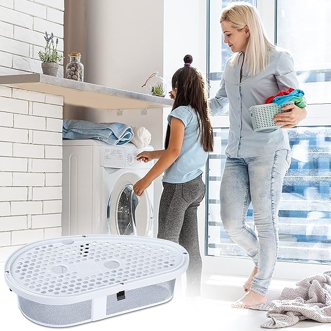 The Replacement Lint Filter and Case Cover, W10828351 Lint Trap Compatible with Whirlpool/Sears/Roper Stackable Washer/Dryer