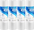 PUREPLUS 1 Micron 10" x 2.5" Whole House Sediment Home Water Filter Cartridge Replacement for Any 10 inch RO Unit, Culligan P5, Aqua-Pure AP110, Dupont WFPFC5002, CFS10, WHKF-G05, 4Pack