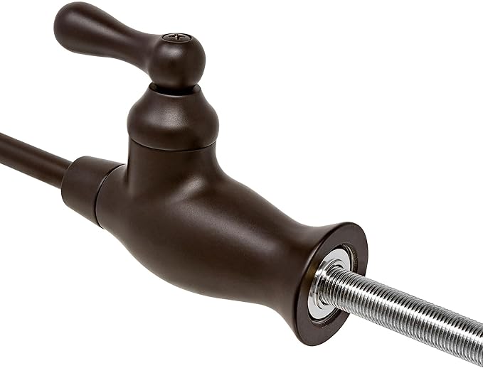 Non-airgap RO Faucet Reverse Osmosis Drinking Water Filtration System Water Dispenser Spout (Dark Oil Rubbed Bronze). Vase Style with Faucet Wrench RO-FW148. NSF Certified.
