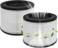 2 Pack Airmega 100 Filter, Replacement Filter Compatible with Coway Airmega 100 Air Purifier, 3-In-1 H13 True Hepa Filter for Odor, Dust, Hair and More