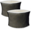 PUREBURG HWF64 Wick Filters Compatible with Holmes HWF64 Filter B fits Holmes HM1730 HM1745 HM1746 HM1750 HM2200 Sunbeam SCM1745 SCM1746 Bionaire BWF64 BWF64CS BCM1745 BCM1745-C BCM2200,2-Pack