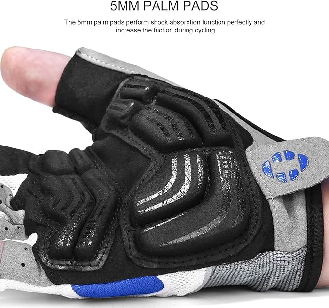 INBIKE 5mm Padded Half Finger Bike Bicycle Cycling Gloves-FlexoryFit