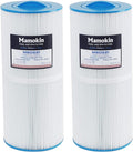 Spa Filter 6CH-960 Replaces Jacuzzi Filters J-300 J-400, Unicel 6CH-960, Pleatco PJW60TL-F2S, Filbur FC-2800, 6540-476, 6540-383, Hot Tub Filter with Closed Handle(Not be Removed)- 2 Pack