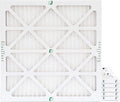 Glasfloss 20x22x1 MERV 10 (FPR 5-6) Pleated Air Filters Box of 6. Actual Size: 19-1/2 x 21-7/8 x 7/8