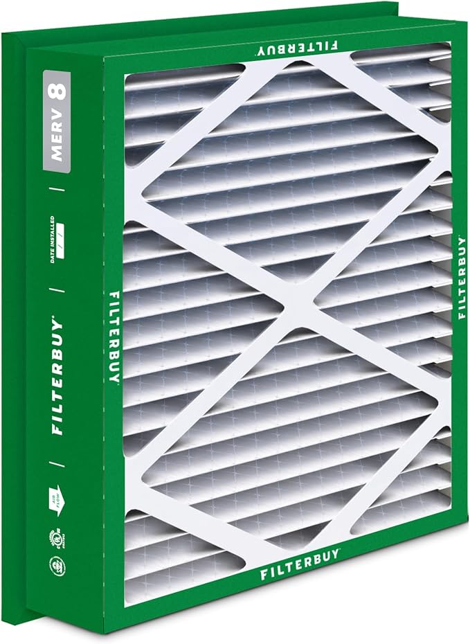 Filterbuy 20x25x5 Air Filter MERV 8 Essential Dust & Allergy Defense, - Image 9