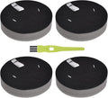 3070 Filter Replacement for Bissell Cleanview Pet Slim 3080 2831 3339 2903 2921 Pet Hair 2897 4 Pack Filter for Bissell PowerEdge 2900A 2900 3274 Vacuum Compare to Part # 1623102