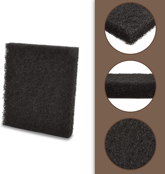 4 Pack 4151750 Trash Compactor Charcoal Air Filters 554358 WP4151750 Compatible with Whirlpool KitchenAid Maytag Jenn-Air Amana Inglis Magic Chef Trash Compactor AP6009134 PS11742279