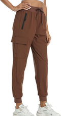 Kcutteyg Womens Water Resistant Hiking Pants with Pockets Quick Dry Soft Athletic Workout Joggers Pants for Camping Travel
