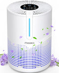 Air Purifiers for Bedroom Home 430 Sq.Ft, MOOKA H13 HEPA Filter Small Portable Air Purifier with USB Cable Fragrance Sponge for Smokers Pollen Pets Dust Odors, Desktop Air Cleaner for Car RV, M01