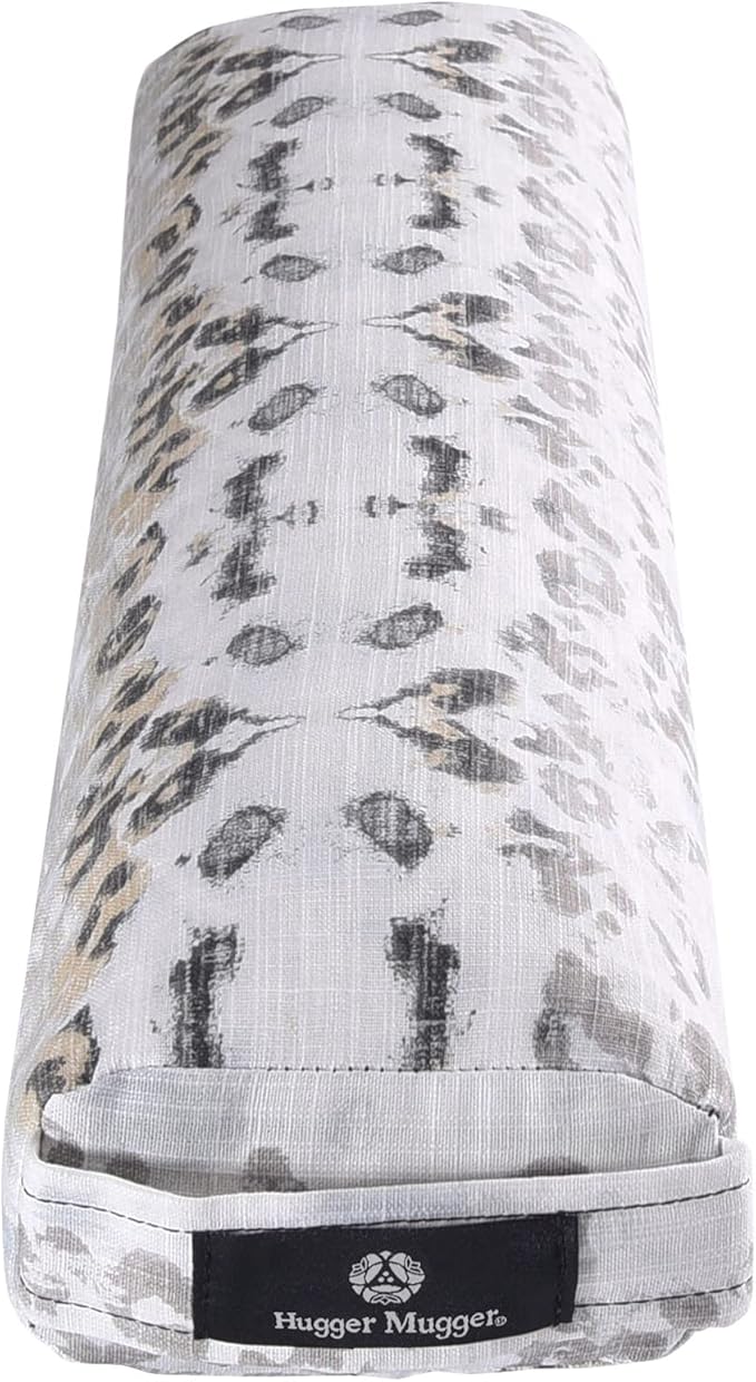 Hugger Mugger Pranayama Yoga Bolster - Very Firm, use Under Length of Spine for Deeper Breathing or Under Ankles, Handmade in The USA-FlexoryFit