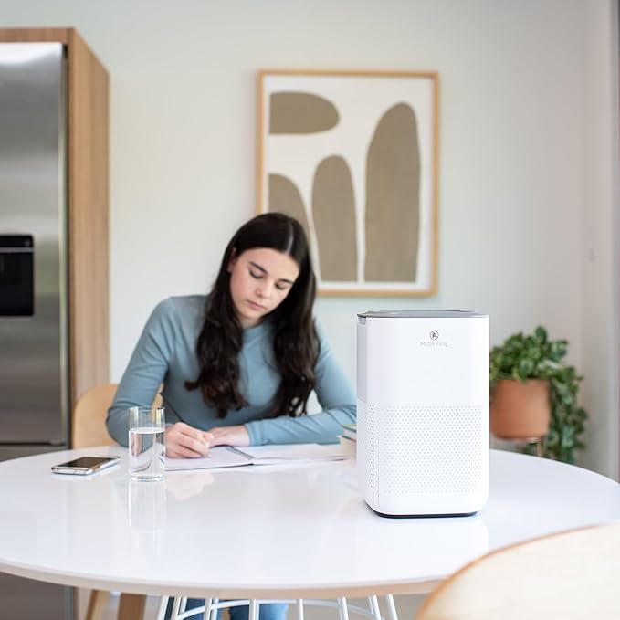 Medify MA-15 Air Purifier with True HEPA H13 Filter | 585 ft² Coverage in 1hr for Allergens, Smoke, Wildfires, Dust, Odors, Pollen, Pet Dander | Removal to 0.1 Microns | White, 2-Pack