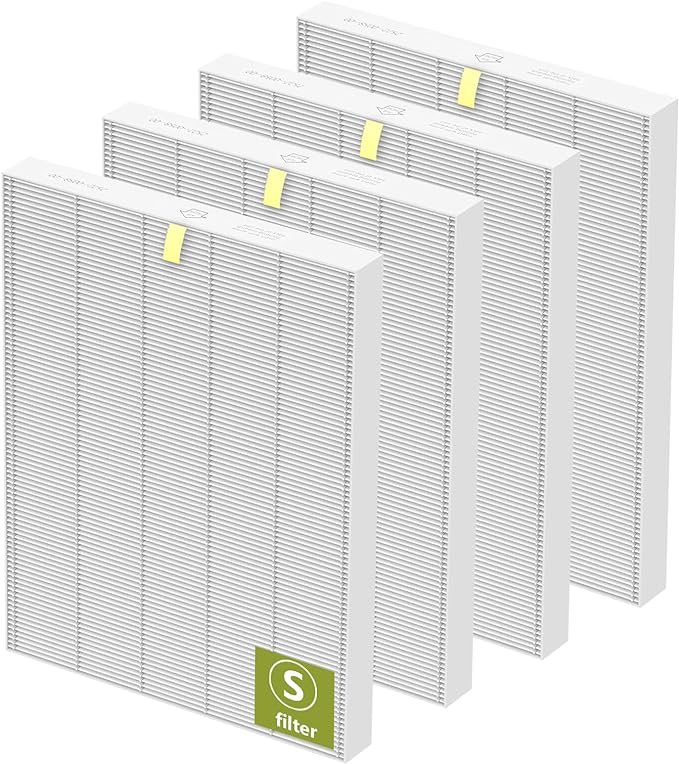 4 Pack C545 True HEPA Replacement Filter S Compatible by Colorfullife