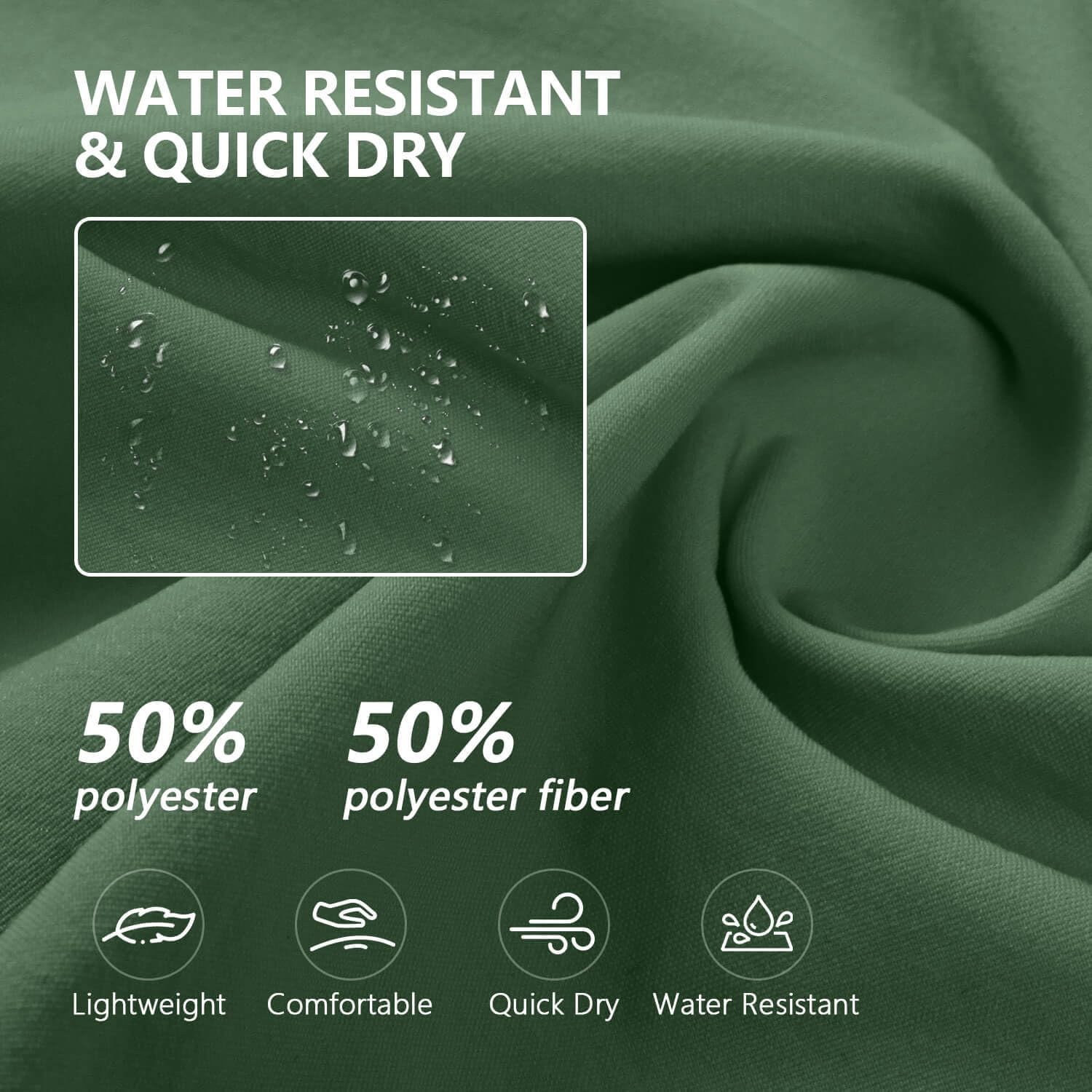 Hiking Pants Women Lightweight Cargo Pants Quick Dry Water Resistant Outdoor Travel Pants with Zipper Pockets