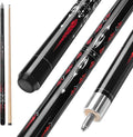 Pool Cue, 58" Billiard Cue Stick 2-Piece 13mm Maple Wood Pool Cue Stick 18 19 20 21oz for Bar House Pool Table Sports