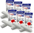 BioStrike Ceiling Fan Blade Air Filter - Dust & Allergen Catcher - Easy-Attach - Blade Filters for Any Fan Size - Reduce Airborne Particles - Made in USA (6 Packs w/ 2 filters each)