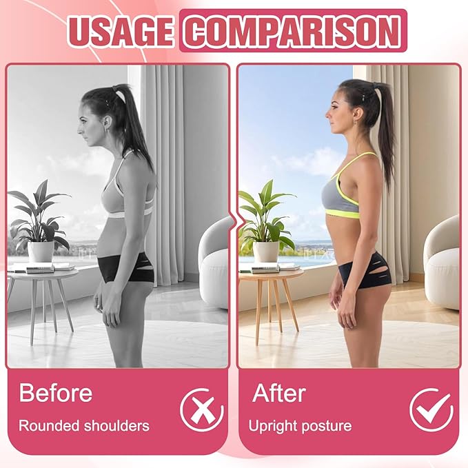 Resistance Bands, Figure 8 Exercise Bands for Women Men, Arm Back Elastic Rope for Glutes,Back,Fullbody Yoga Pulling Rope, Gift for Sports Lover/Beginner (25 lbs)-FlexoryFit