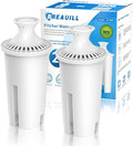 Filter Replacement Compatible with Brita® Water Filter & Pitchers, NSF Certified Water Filter Replacement Compatible with Brita® Classic, OB03, Mavea® 107007 35557, 2 PCS Water Pitcher Filter