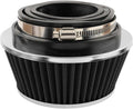 AUTOKAY Universal Clamp-On Air Filter Round Reverse Tapered Washable Filter 3 by AUTOKAY