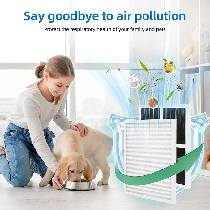 30920 Replacement Filter Compatible with Hunter HEPAtech 30920 fits 30050 30054 30055 30065 30070 30071 30075 30080 30177 30832 30882 30883 37055 37065 Air Purifiers,HEPA Carbon Filter (4 Pack)