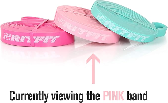 RitFit Pull Up Assist Band - Premium Resistance Band for Pull Up Assistance, Resistance Training, Body Stretching, Powerlifting, Mobility Training-FlexoryFit