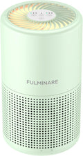 FULMINARE Air Purifiers for Bedroom H13 True HEPA Air Filter, Quiet Air Cleaner With Night Light, Portable Small Air Purifier for Home, Office, Living Room (Green)