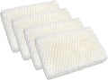 HQRP 4-Pack Humidifier Wick Filter for Graco 2H01 Replacement fits Graco 2H00 / TrueAir 05510 Cool Mist 1.5 Gallon Humidifiers
