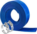 Eastrans 2.5 IN x 100 FT Heavy Duty Flat Discharge Hose, Weather & Burst by EASTRANS