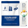 Dry & Dry 10 Gram [110 Packets] Premium Orange Indicating Silica Gel Packets Desiccants - Food Safe Silica Packets Silica Gel Silica Gel Packets