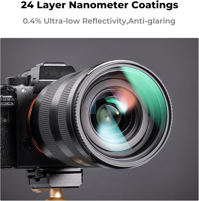 K&F CONCEPT 77mm CPL MCUV ND1000 Lens Filter Kit - Image 3