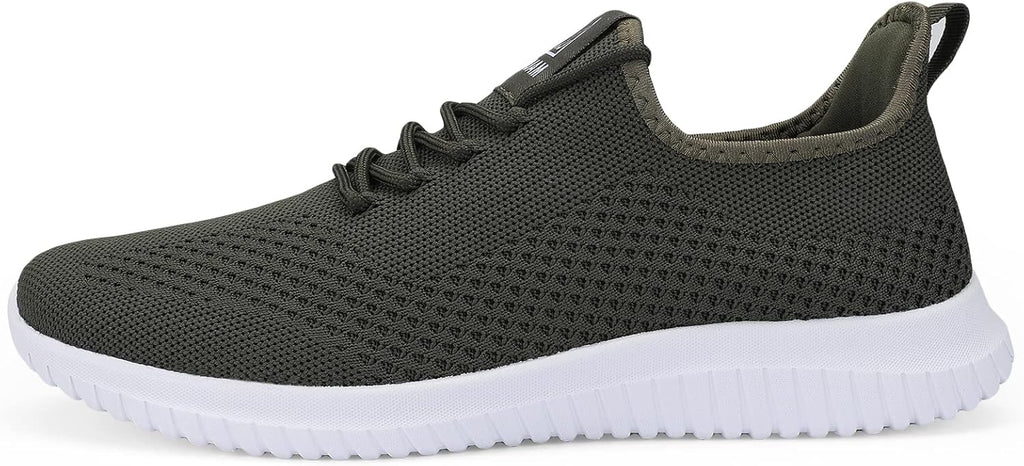 VAMJAM Men's Running Shoes Ultra Lightweight Breathable Walking Shoes Non Slip Athletic Fashion Sneakers Mesh Workout Casual Sports Shoes