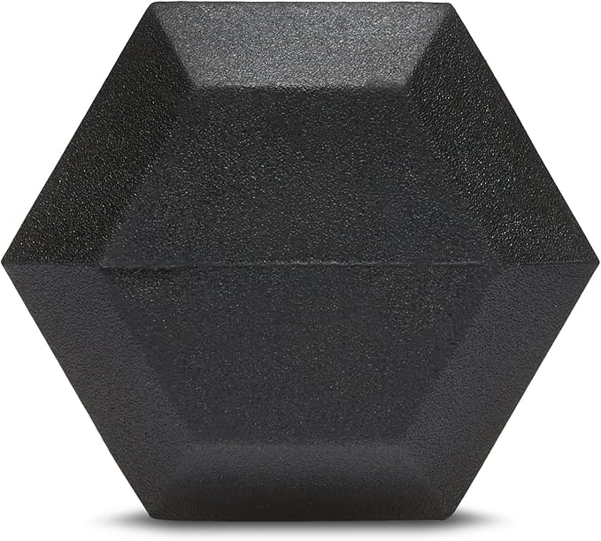 Amazon Basics Rubber Hex Dumbbell Hand Weight-FlexoryFit