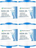 Replacement Filter for PMAX50P4, Unicel 5CH-35,Filbur FC-0300, Baleen AK-90109, Excel Filters XLS-526, 50353, Pure N Clean PC-0300, SD-00780, SD-00650 Filter Cartridge 4 Pack